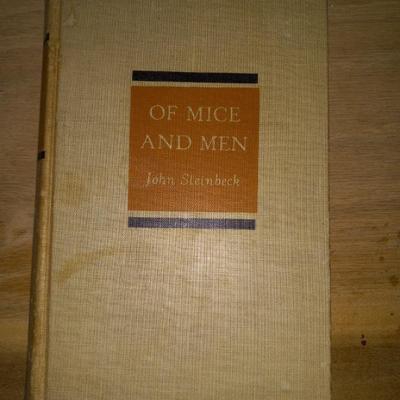 Vintage 1937 (Possibly) First Edition "Of Mice and Men" by John Steinbeck - By First Publisher Covici & Friede