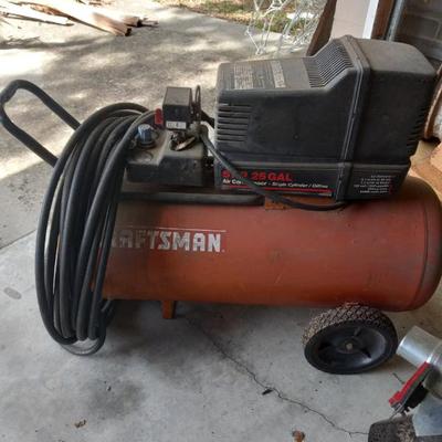 Craftsman 5HP 25 Gallon Single Cylinder/Oilfree Air Compressor