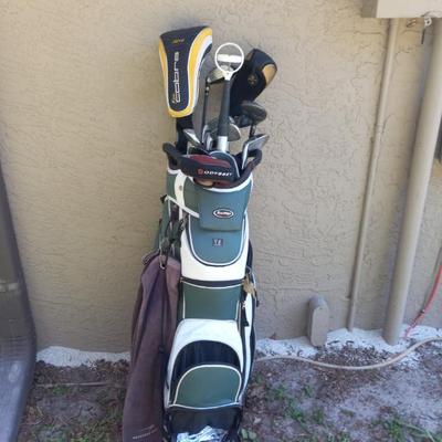 Cleveland Action Ultralite 50 Golf Clubs in Tour Edge Golf Bag - 14 in All