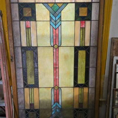 HUGE stained glass