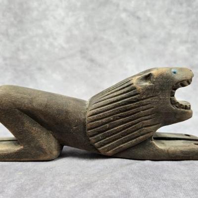 carved lion