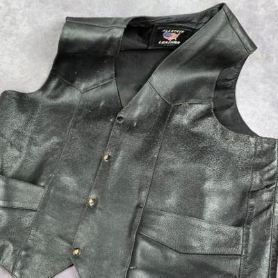 4x leather vest