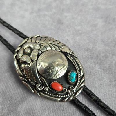 buffalo nickel bolo