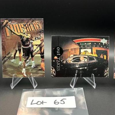 Sale Photo Thumbnail #66: (4) Michael Jordan Basketball Cards Chicago Bulls