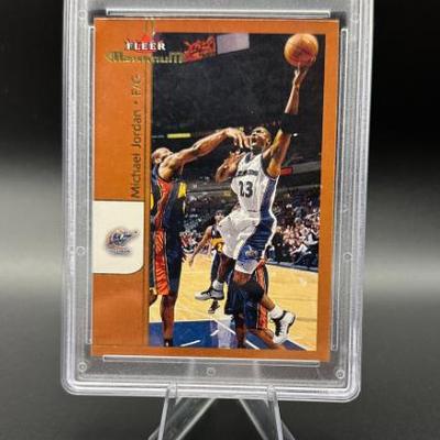 Sale Photo Thumbnail #18: Michael Jordan Graded Basketball Card College Rookie Card - Gem Mint 10
