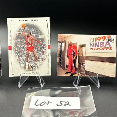 Sale Photo Thumbnail #53: (4) Michael Jordan Basketball Cards Chicago Bulls
