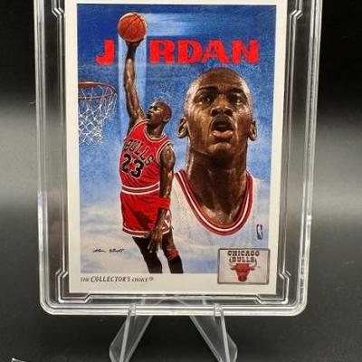 Sale Photo Thumbnail #101: Michael Jordan Graded Basketball Card - MINT 9
