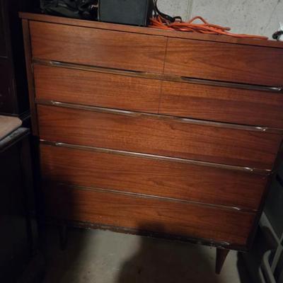 Mid century chest 150..00