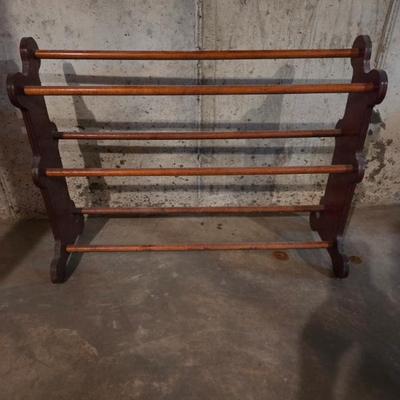 Quilt rack