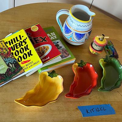 Southwestern Chili Pepper Dishes & Tex-Mex Cookbooks Lot