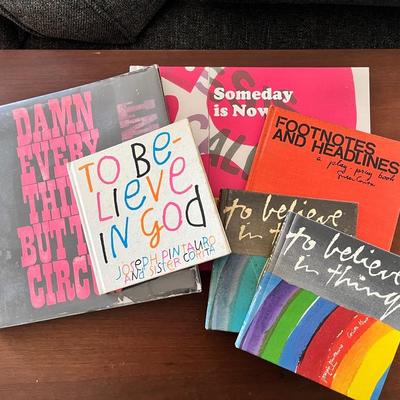 Mid-Century Modern Poetry & Art Books Collection