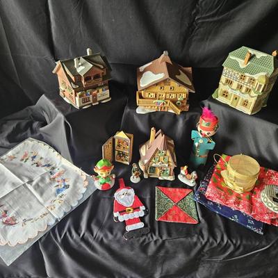 Vintage Christmas Alpine Village Series Dept 56 & More 