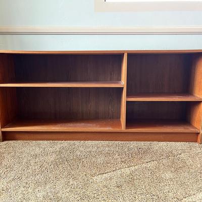 56w X 26h X 12dp Horizontal Wood Bookcase