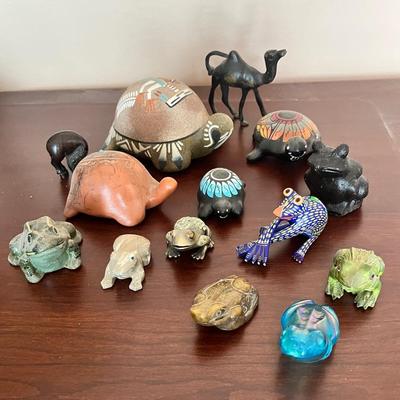 Frogs & Turtles Figurines