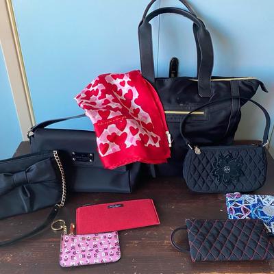 Designer & Everyday Bags, Wallets & Scarf Lot