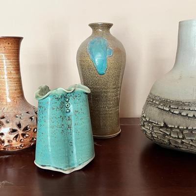 Artful Glazed Pottery