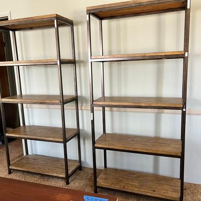 34w X 73h X 14dp 4-shelf Bookshelves