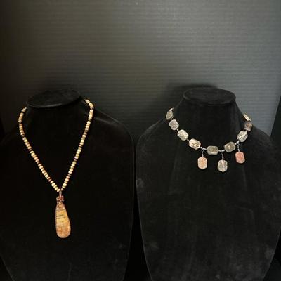 Earthy Elegance Jasper Necklaces