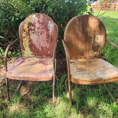 2 More Metal Chairs
