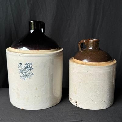 Antique Western Stoneware Crock Plus 