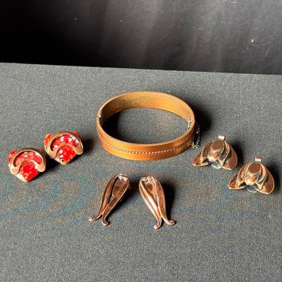 Vintage Copper Jewelry 