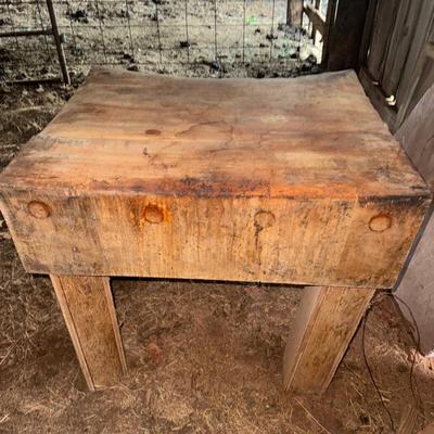 Old Butcher Block
