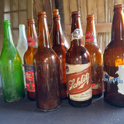 Old Beer Bottles 