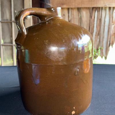 Large Antique Crock Jug