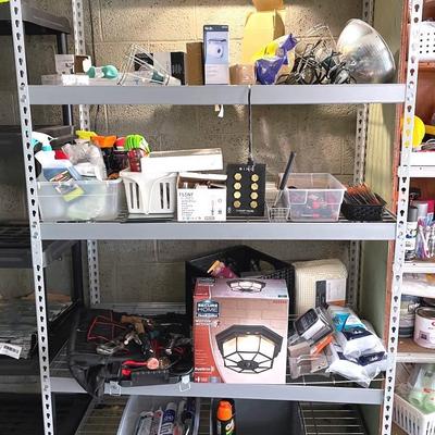 Garage Cleanout #2 With New Fixtures, Lights And Tools 