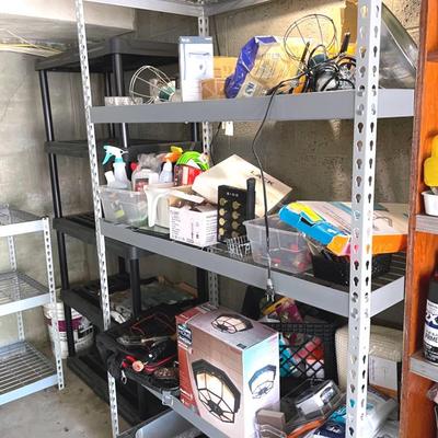 Tall Steel Shelving Unit