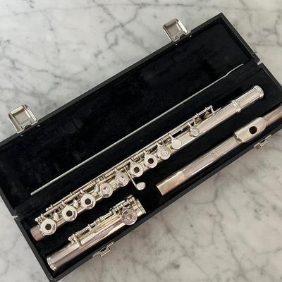 .999 Pure Silver Gemeinhardt Flute Owned by a U.S. Soldier