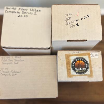 Collection Of Vintage Basketball Cards Sets - Ham Session, Sky Box +