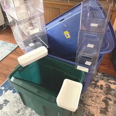 Storage Bins With Brightroom Lucite Bins