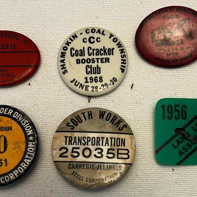 Collection Of Antique & Vintage Advertising Pins
