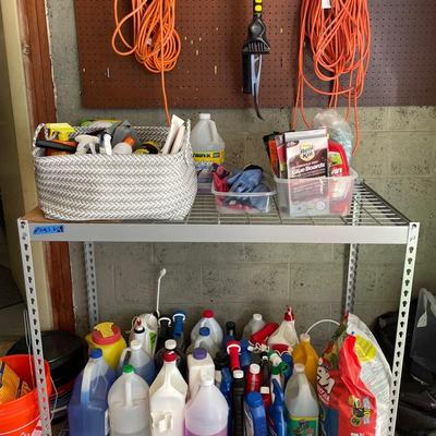 Gardening Chemicals, Fertilizers, Cleaning Products And Cords