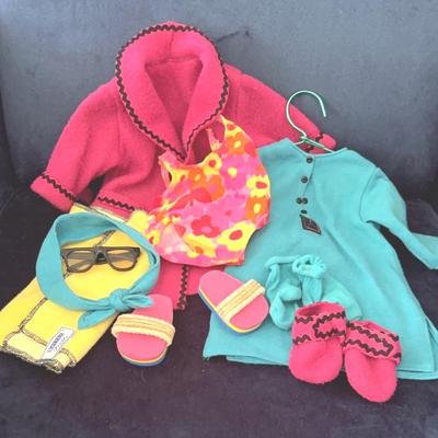 American Girl Doll Swimwear Grouping