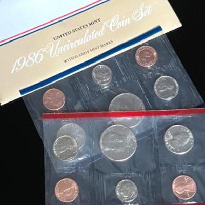 1986 U.S. Mint Set
