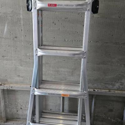 Gorilla Ladders Multi-Position Ladders 18' Mpxw Aluminum Multi Position Ladder
