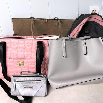 Bin Of Purses And Bags With Anne Klein, Betsy Johnson And More 