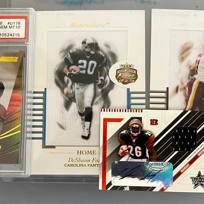 Collection Of Vintage Football Cards, Jersey Cards