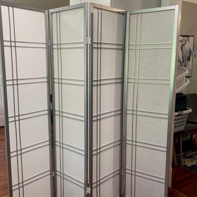 4-Panel Room Divider