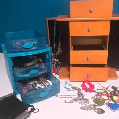 Costume Jewelry With Chests