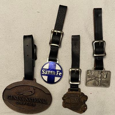 4 - Vintage Advertising Pocket Watch Fobs, General Motors #2