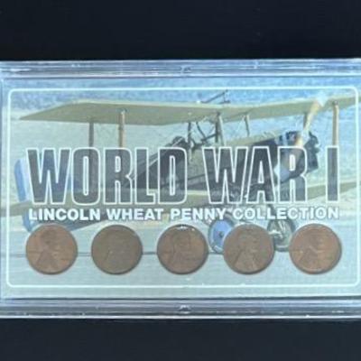 WWI Lincoln Wheat Penny Collection