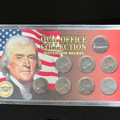 The Oval Office Jefferson Nickel Collection 