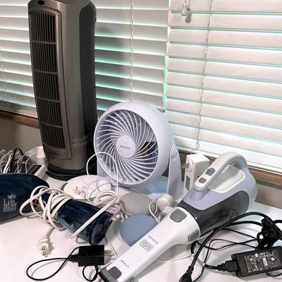 Electronics With Google Mini Speakers, Fans, Charging Port And More
