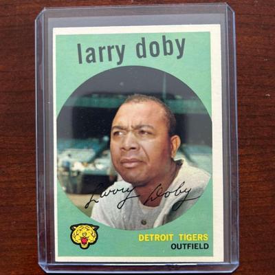 1959 Topps Baseball Card. Larry Doby #455