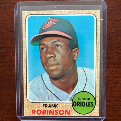1968 Topps Baseball Card. Frank Robinson #500