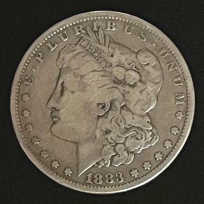 1883 Morgan Silver Dollar