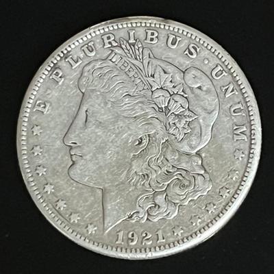 1921 Morgan Silver Dollar
